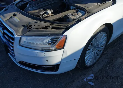 2015 Audi A8 L 4.0T from USA, damaged, VIN WAU32AFDXFN022202